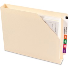 Smead SMD 75740 Smead Shelf-master Straight Tab Cut Letter Recycled Fi