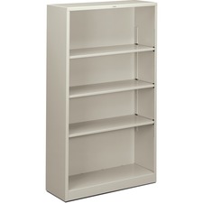 Hon HON S60ABCQ Hon Brigade 4-shelf Steel Bookcase - 34.5 X 12.6 X 59 