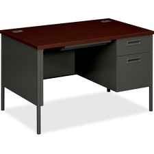 Hon HON P3251RNS Hon Metro Classic Right Pedestal Desk - Rectangle Top