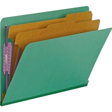 Smead SMD 26785 Smead 13 Tab Cut Letter Recycled Classification Folder