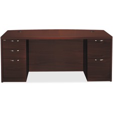 Hon HON 115899AFNN Hon Valido Double Pedestal Desk, 72w - 5-drawer - 7