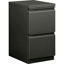 Hon HON 33820RS Hon Brigade Mobile Pedestal, 19-78d - 2-drawer - 15 X 