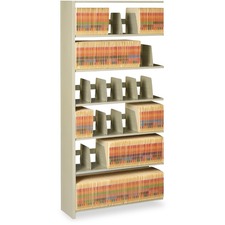 Tennsco TNN 1288ACSD Shelf Add-on Unit - 36 X 12 X 88 - 7 X Shelf(ves)