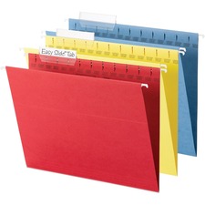 Smead SMD 64040 Smead Tuff 13 Tab Cut Letter Recycled Hanging Folder -