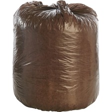 Stout STO G3344B11 Controlled Life-cycle Plastic Trash Bags - 39 Gal -