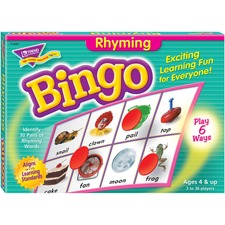 Trend TEP T6067 Trend Rhyming Bingo Game - Themesubject: Learning - Sk