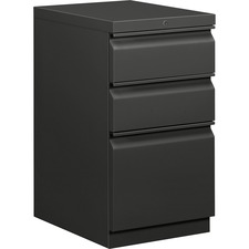 Hon HON 33720RS Hon Brigade Mobile Pedestal, 19-78d - 3-drawer - 15 X 