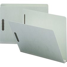 Nature NAT SP17215 Letter Recycled Fastener Folder - 8 12 X 11 - 2 Exp