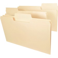 Smead 15301 Smead Supertab 13 Tab Cut Legal Recycled Top Tab File Fold