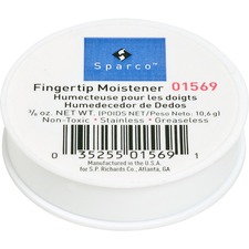 Sparco SPR 01569 38 Ounce Fingertip Moisturizer - White - Odorless, St