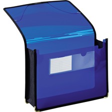 Tops PFX 84041BL Pendaflex Ultracolor Letter File Wallet - 8 12 X 11 -