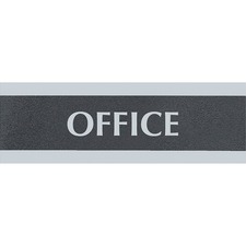 U. USS 4762 Headline Century Series Office Sign - 1 Each - Office Prin