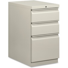 Hon HON 33723RQ Hon Brigade Mobile Pedestal, 22-78d - 3-drawer - 15 X 