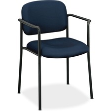 Hon BSX VL616VA90 Hon Scatter Stacking Guest Chair - Navy Blue Fabric 