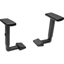 Hon HON 5795T Hon Volt Adjustable-height Arms - Black - 2  Pair