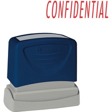 Sparco SPR 60021 Confidential Red Title Stamp - Message Stamp - Confid