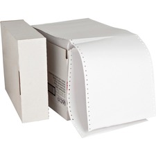 Sparco SPR 61391 Continuous Paper - White - 8 12 X 11 - 20 Lb Basis We