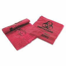 Medical MHM 03EB086000 Medegen Mhms Infectious Waste Red Disposal Bags