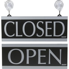 U. USS 4246 Headline Century Series Open Closed Sign - 1 Each - Opencl