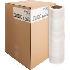 Sparco SPR 56018 Stretch Wrap Film - 18 Width X 1500 Ft Length - 4 Wra