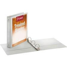 Tops CRD 32215 Cardinal Clearvue Locking Round-ring Treated Binder - 1