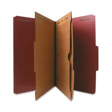 Nature NAT 95013 25 Tab Cut Legal Recycled Classification Folder - 8 1