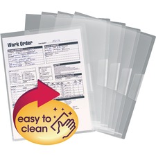 Smead SMD 85751 Smead Letter File Jacket - 8 12 X 11 - Poly - Clear - 