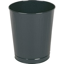 Rubbermaid RCP WB26BK Commercial Wb26 Open Top Wastebasket - 6.50 Gal 