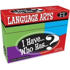 Teacher TCR 7813 Grades 2-3 Language Arts Game - Educational - 1 Each