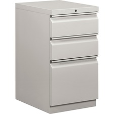 Hon HON 33720RQ Hon Brigade Mobile Pedestal, 19-78d - 3-drawer - 15 X 