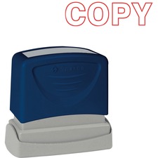 Sparco SPR 60014 Copy Red Title Stamp - Message Stamp - Copy - 1.75 Im