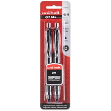 Uniball UBC 33957PP Uni-ball 207 Retractable Gel - Medium Pen Point - 