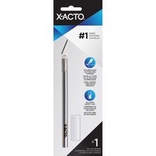 Xacto EPI X3601 X-acto Safety Cap No.1 Precision Knife - Aluminum - 1 