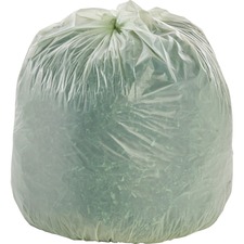 Stout STO E3348E85 Ecosafe Trash Bags - 32 Gal - 33 Width X 48 Length 