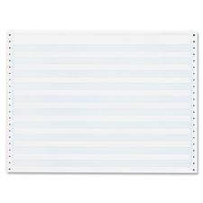 Sparco SPR 02180 Continuous Paper - Blue Bar - 14 78 X 11 - 20 Lb Basi