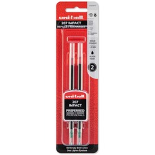 Uniball UBC 65808PP Uni-ball Gel Impact Rollerball Pen Refills - 1 Mm,