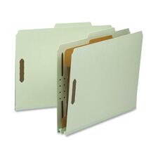 Nature NAT 01056 25 Tab Cut Letter Recycled Classification Folder - 8 