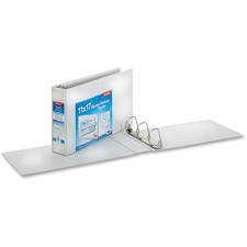 Cardinal CRD 22142 Cardinal Clearvue Overlay Tabloid D-ring Binders - 