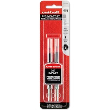 Uniball UBC 65873PP Uni-ball Gel Impact Rt Rollerball Pen Refills - 1 