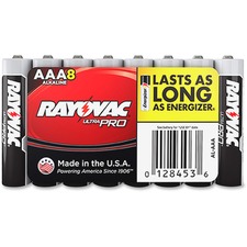 Spectrum RAY ALAAA8J Rayovac Ultra Pro Alkaline Aaa Batteries - For Mu