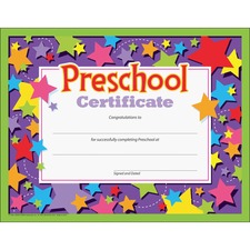 Trend TEP T17006 Trend Preschool Certificate - Preschool Certificate -