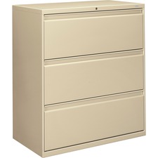 Hon HON 883LL Hon Brigade 800 Series 3-drawer Lateral - 36 X 18 X 39.1