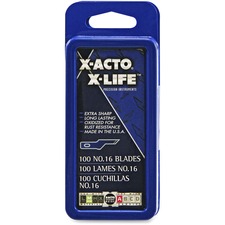 Xacto EPI X616 X-acto X-life No. 16 Scoring Blades - 16 - Rust Resista