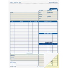 Tops ABF NC2817 Adams Contractor Forms - 100 Sheet(s) - 2 Partcarbonle