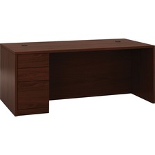 Hon HON 105896LNN Hon 10500 Series Left-pedestal Desk - 72 X 36 X 29.5