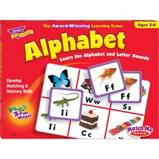 Trend TEP T58101 Trend Match Me Alphabet Learning Game - Educational -