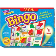 Trend TEP 6137 Trend U.s.a. Bingo Game - 8-13 Year