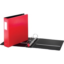 Tops CRD 18838CB Cardinal Label Holder Round Ring Binder - 2 Binder Ca