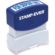 U. USS 5955 Stamp-ever Pre-inked For Deposit Only Stamp - Message Stam