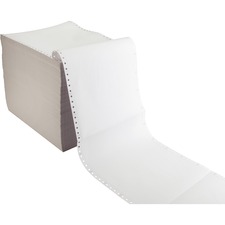 Sparco SPR 61492 Dot Matrix Carbonless Paper - White - Letter - 8 12 X